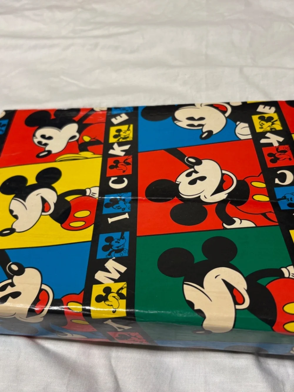 Vintage 1996 Disney World Mickey Mouse 3-Ring Photo Album Binder Holson USA